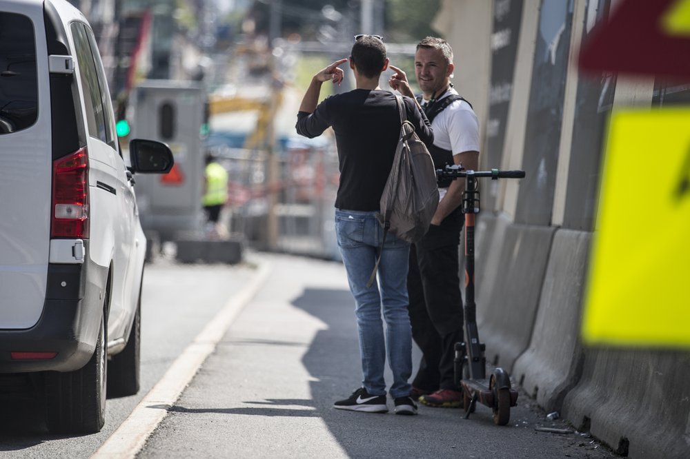 oslo electric scooter tunnel