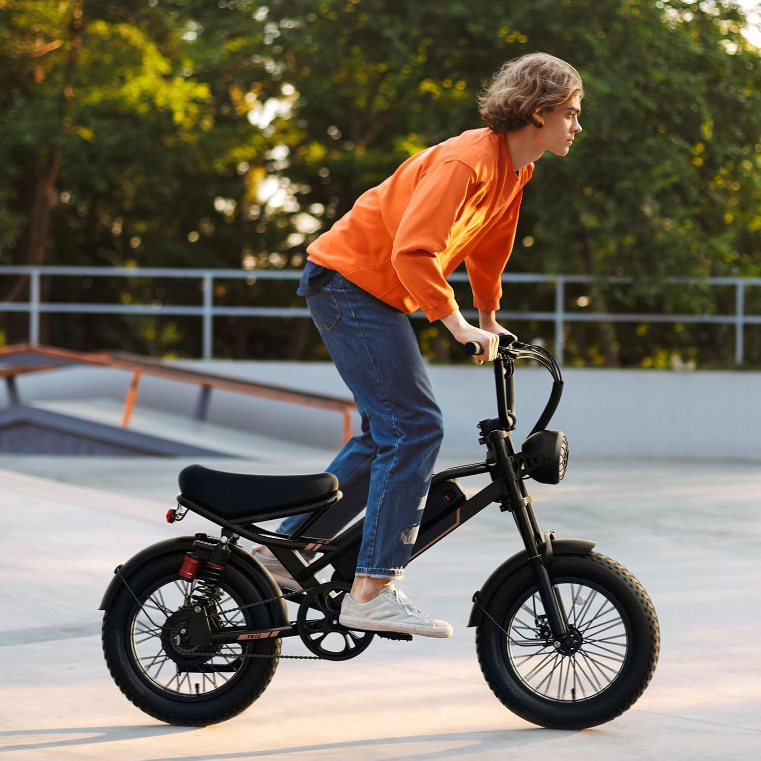 Electric Ride Nerd - Jasion YR16 Electric Bike: Review of a Moped-Inspired Compact Scrambler