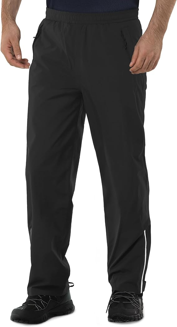 33,000ft Men’s Waterproof Windproof Lightweight Rain Over Pants